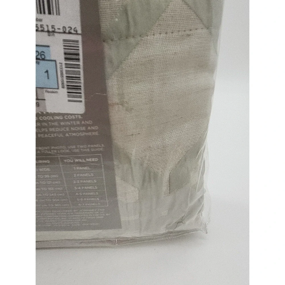 New JCPenney Home‎ Teagan Grommet Panel 50x108 Energy Savings New
